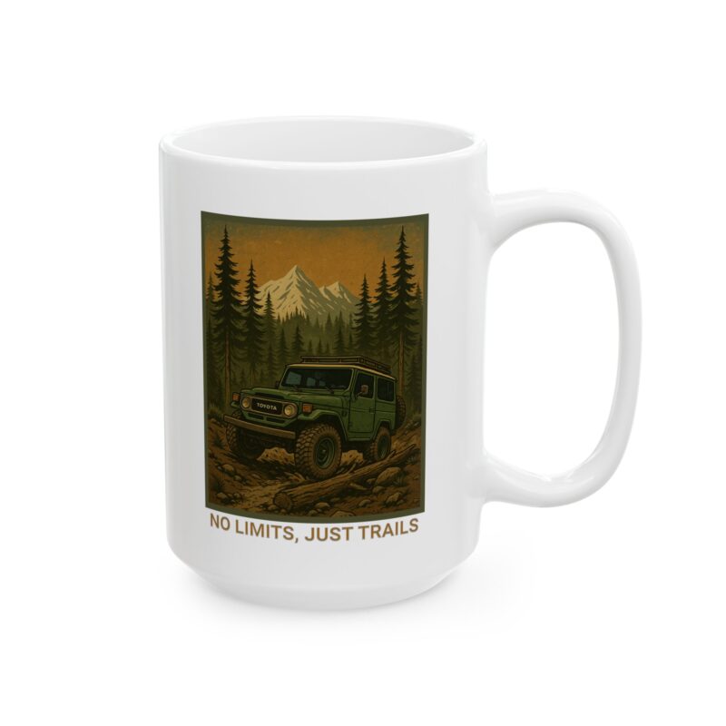 Trail King Coffee Mug, (11oz, 15oz) - Image 6