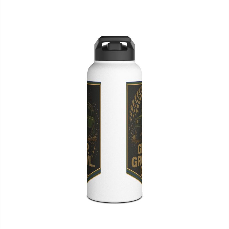 Grip Growl Go Stainless Steel Water Bottle 32oz. - Image 3