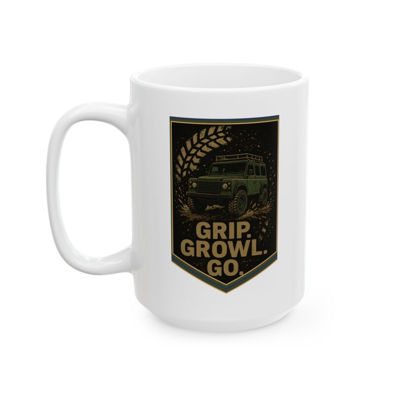 Grip Growl Go Coffee Mug, (11oz, 15oz) - Image 6