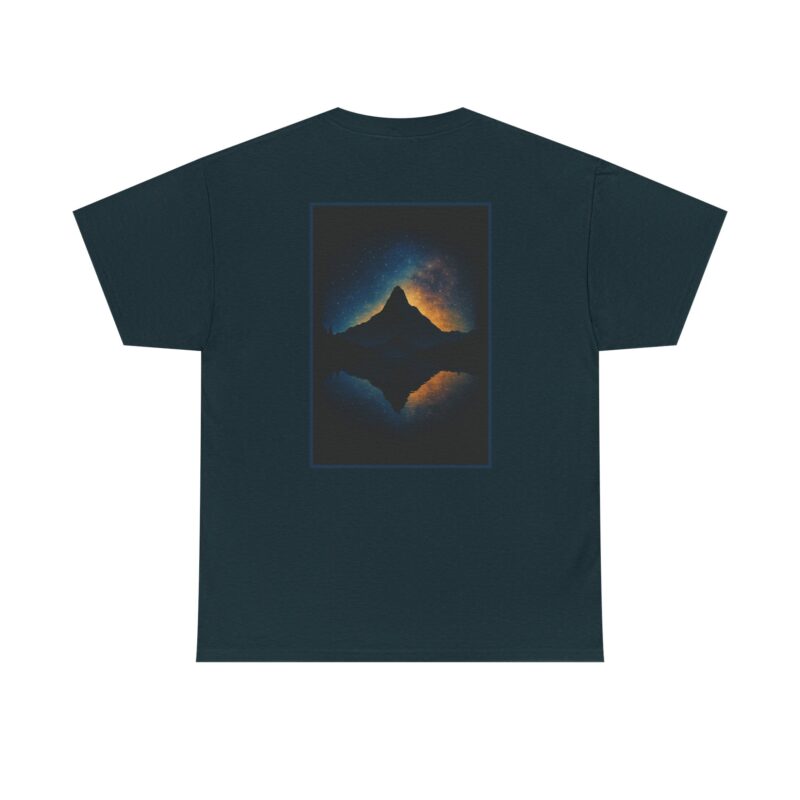 Cosmic Mountain Cotton Tee - Image 2