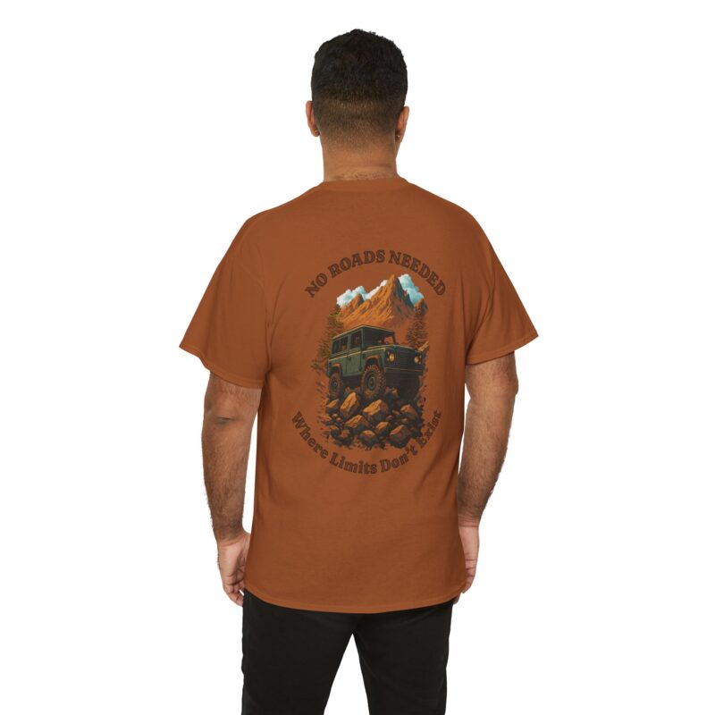 No Roads Needed Cotton Tee