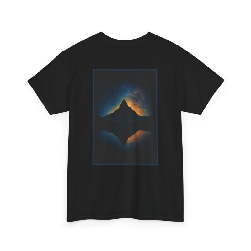 Cosmic Mountain Cotton Tee - Image 8