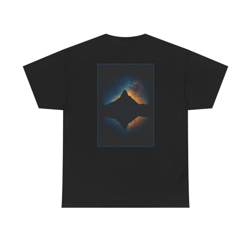 Cosmic Mountain Cotton Tee - Image 6