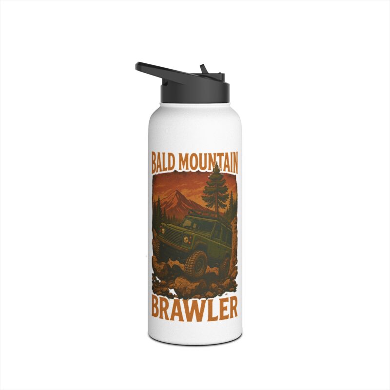 Bald Mountain Brawler Stainless Steel Water Bottle 32oz. - Image 4