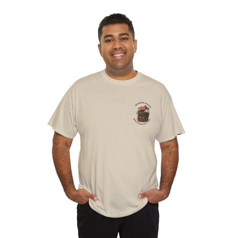 No Roads Needed Cotton Tee - Image 14