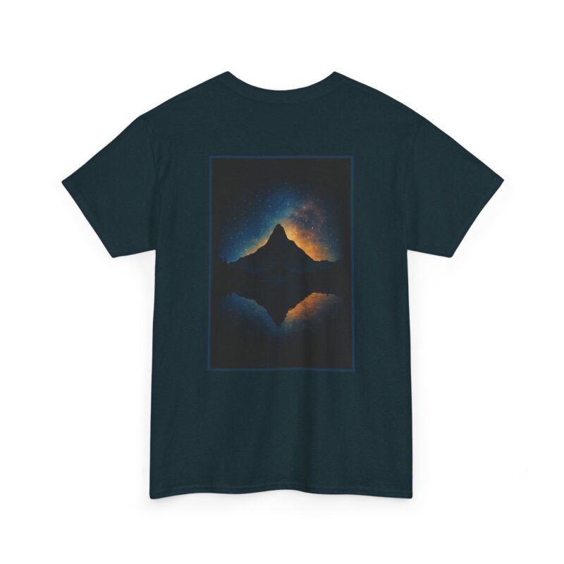 Cosmic Mountain Cotton Tee - Image 4