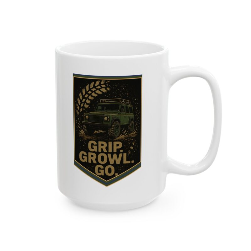Grip Growl Go Coffee Mug, (11oz, 15oz) - Image 7