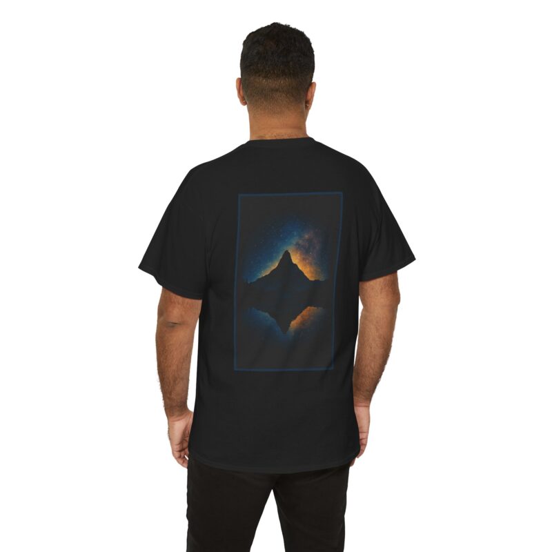 Cosmic Mountain Cotton Tee - Image 10