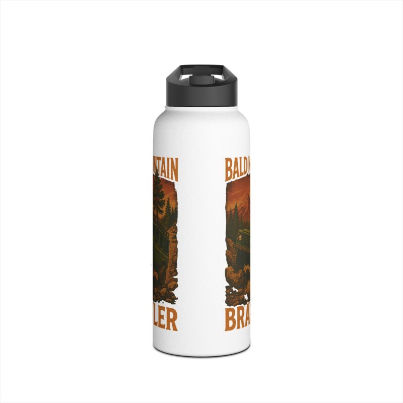 Bald Mountain Brawler Stainless Steel Water Bottle 32oz. - Image 2
